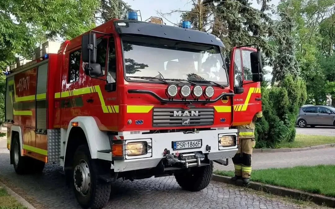 Cztery alarmy pożarowe w długi weekend czerwcowy w Środzie Wielkopolskiej