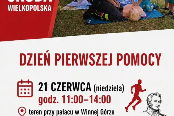 Praktyczna nauka pierwszej pomocy podczas Biegu Generała Dąbrowskiego