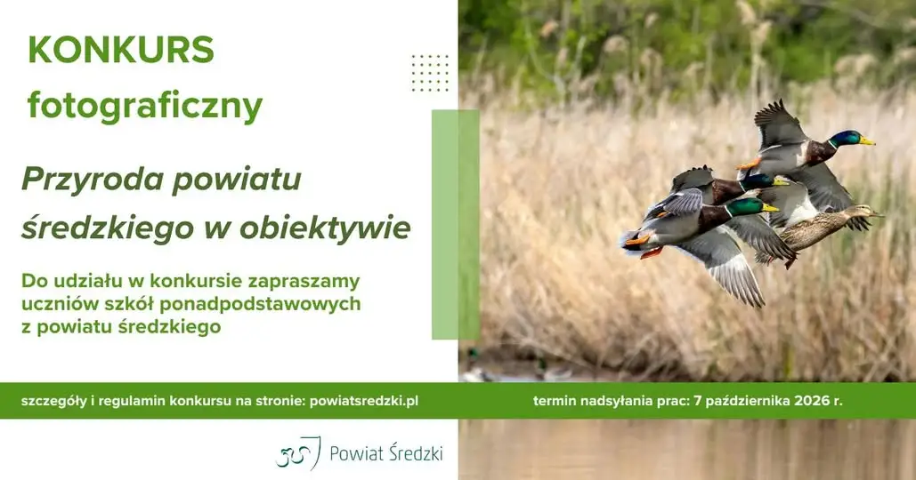 Konkurs fotograficzny dla uczniów powiatu średzkiego