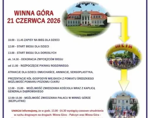 Weekend pełen atrakcji w Powiecie Średzkim: biegi, koncerty i plenery
