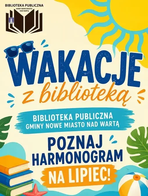 Wakacyjny program biblioteki w Nowym Mieście nad Wartą – blisko 60 wydarzeń