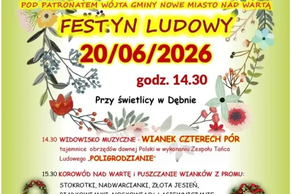 Już jutro festyn nad Wartą – korowód, biesiada i lokalne smaki