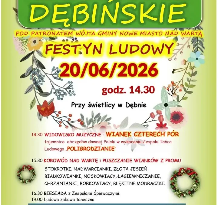 Już jutro festyn nad Wartą – korowód, biesiada i lokalne smaki