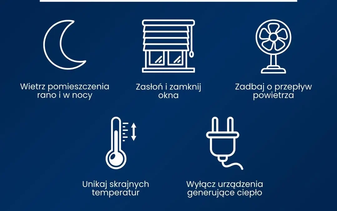 Jak przygotować dom na nadchodzące upały? IMGW ostrzega przed rekordowymi temperaturami w Wielkopolsce