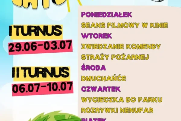 Rusza SpOKo Lato – półkolonie w Środzie Wlkp. już od poniedziałku