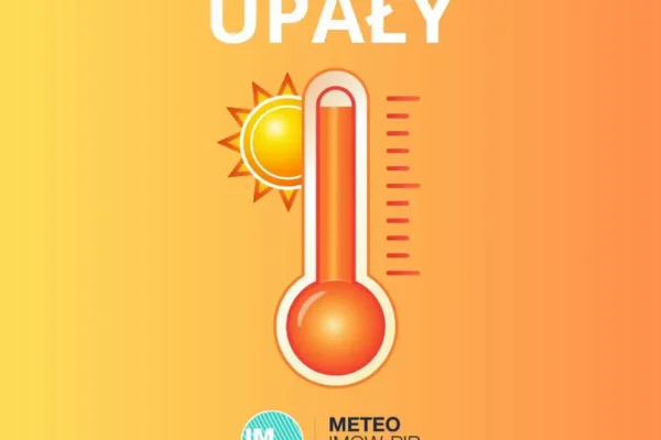 Ostrzeżenie przed upałem w powiecie średzkim – temperatura sięgnie 33°C