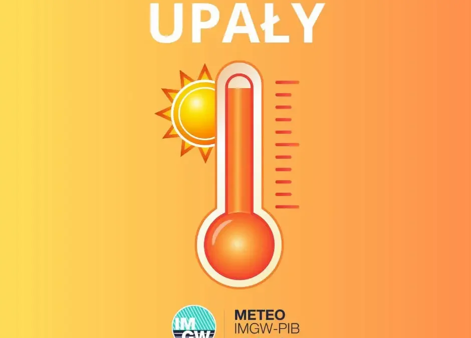 Ostrzeżenie przed upałem w powiecie średzkim – temperatura sięgnie 33°C