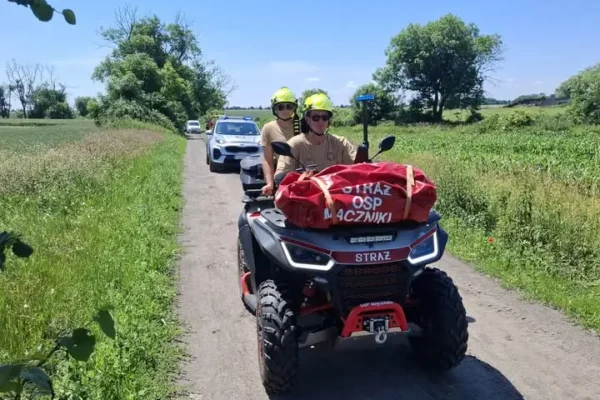 Podziękowania dla służb zabezpieczających VI Bieg Generała Dąbrowskiego