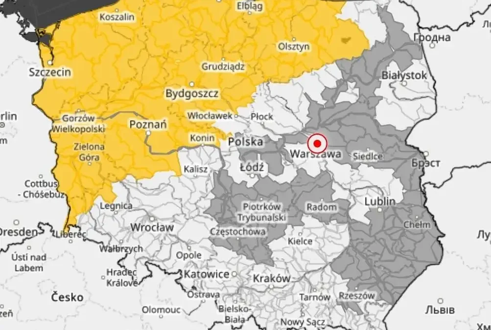 Ostrzeżenie hydrologiczne IMGW: gwałtowne wzrosty stanów wody w Wielkopolsce i okolicach