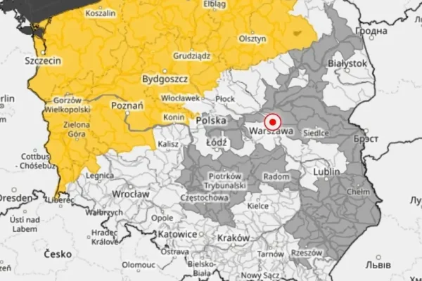 Ostrzeżenie hydrologiczne IMGW: gwałtowne wzrosty stanów wody w Wielkopolsce i okolicach