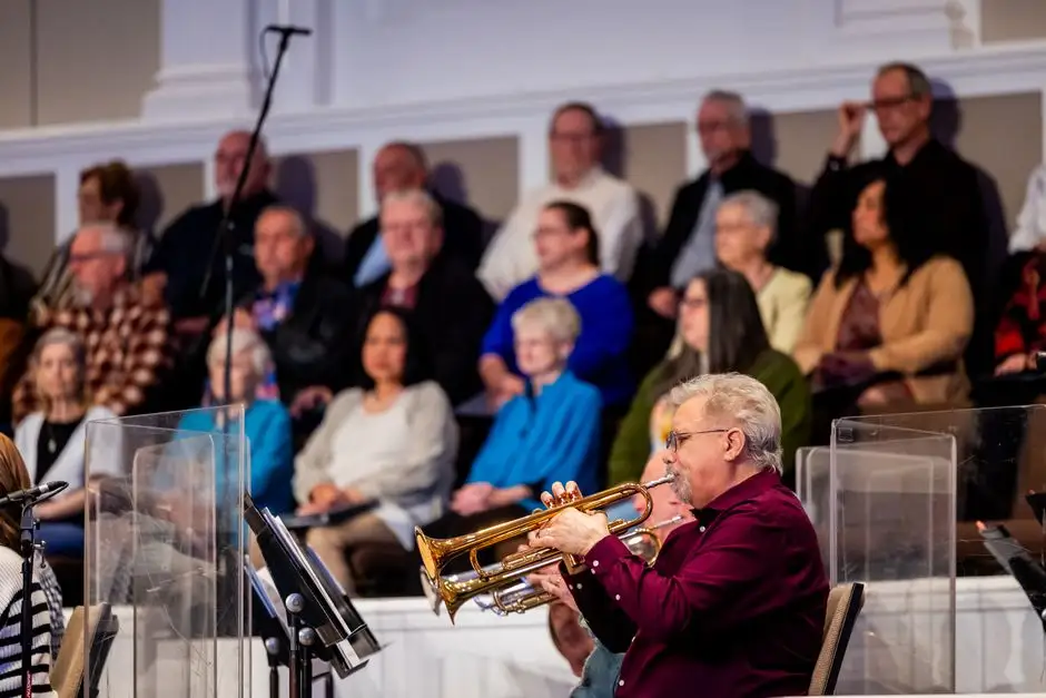 Koncert Brass Riders przeniesiony do Ośrodka Kultury z powodu deszczu