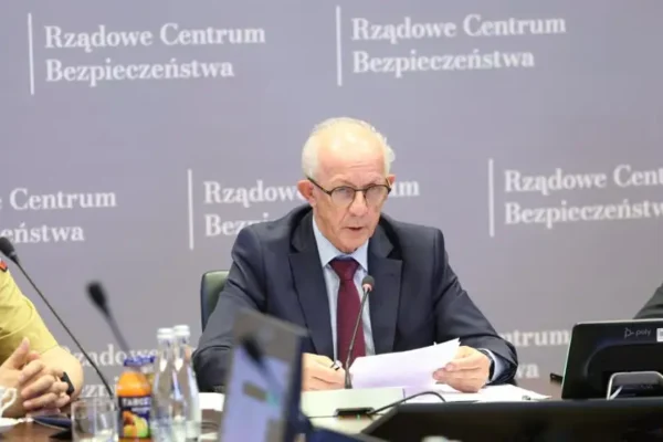 Upały w Polsce: wiceszef MSWiA przewodniczył sztabowi kryzysowemu w RCB