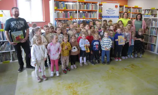Pięczkowo: Tata też czyta – akcja czytelnicza w bibliotece