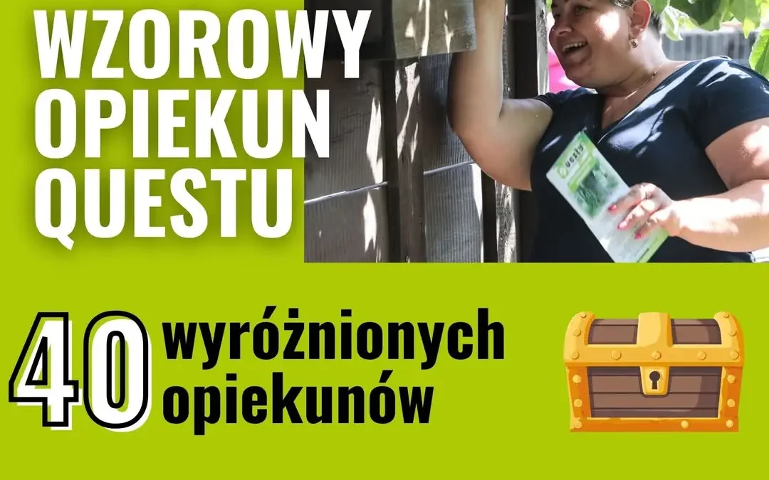 Trzy questy z gminy Nowe Miasto nad Wartą z tytułem Wzorowego Opiekuna Questu