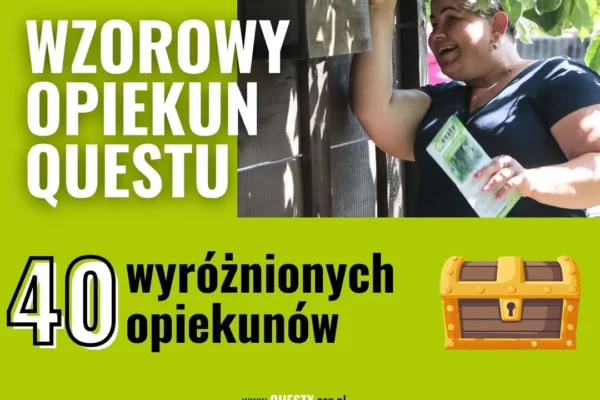 Trzy questy z gminy Nowe Miasto nad Wartą z tytułem Wzorowego Opiekuna Questu