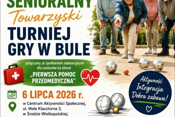 III Powiatowy Senioralny Turniej Gry w Bule już w poniedziałek w Środzie Wielkopolskiej