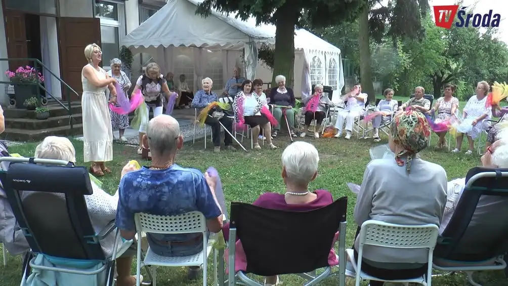 Seniorzy ze Środy Wielkopolskiej spędzili dwa tygodnie na ROD Odrodzenie