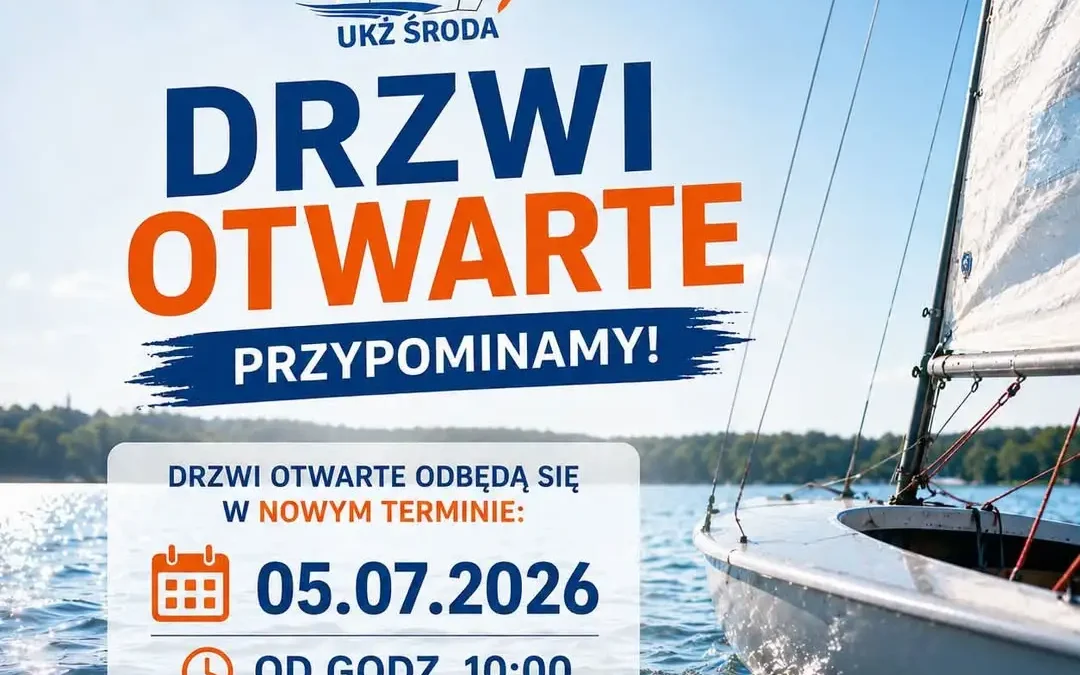 Drzwi Otwarte w Klubie Żeglarskim „Środa” – sprawdź, czy żeglarstwo jest dla Ciebie