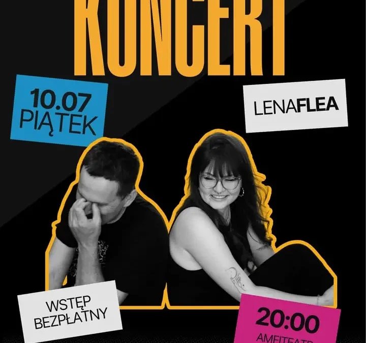Letni koncert LenaFlea w Amfiteatrze w Zaniemyślu – wstęp wolny