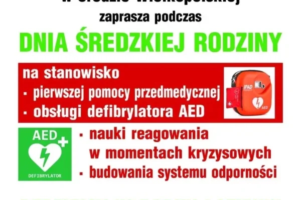 Młodzieżowa Drużyna Pożarnicza z OSP Środa Wlkp. uczy bezpieczeństwa podczas Dnia Średzkiej Rodziny