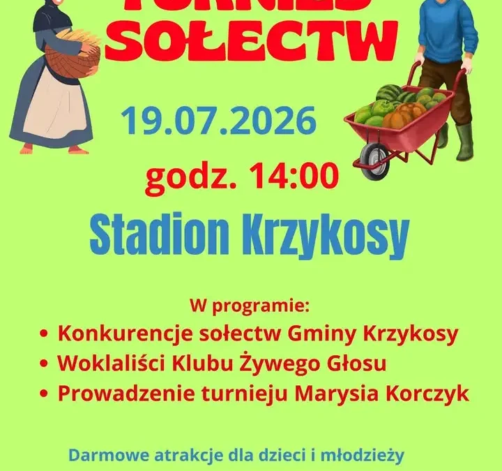 Turniej Sołectw w Krzykosach – zapowiedź wydarzenia