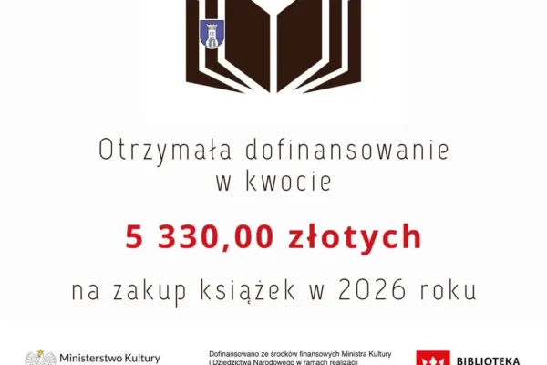 Nowomiejska biblioteka z dofinansowaniem na nowości książkowe