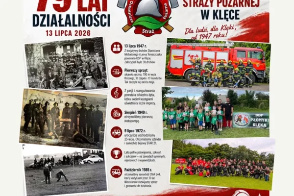 79 lat OSP Klęka – jubileusz jednostki strażackiej
