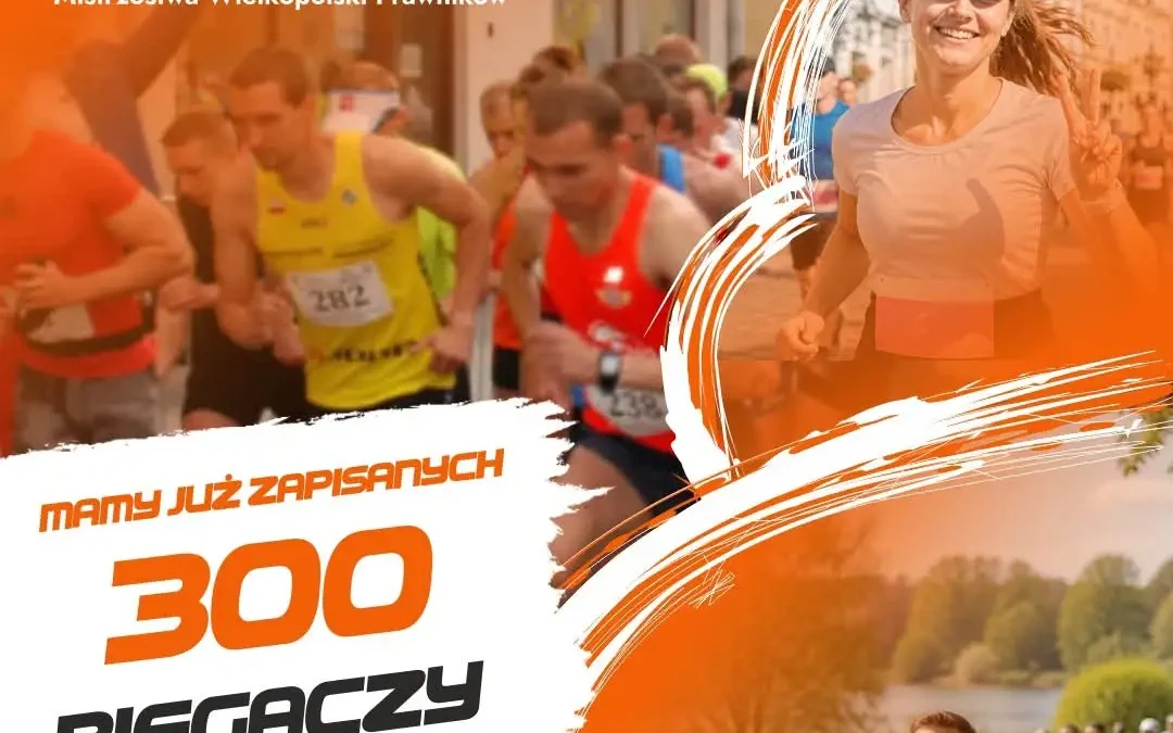 300 biegaczy już na liście – XI Bieg Nadziei w Środzie Wielkopolskiej zbliża się wielkimi krokami