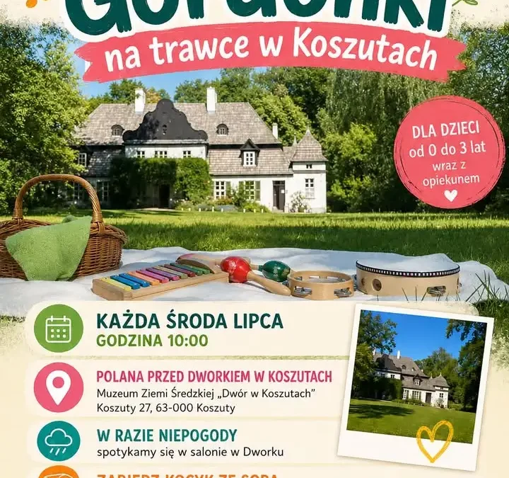 Gordonki na trawce – muzyczne spotkania dla maluchów w Koszutach