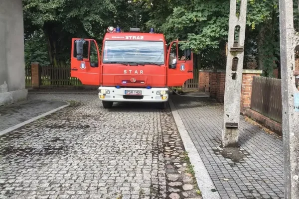 Wyciek gazu w Nowym Mieście nad Wartą – akcja strażaków