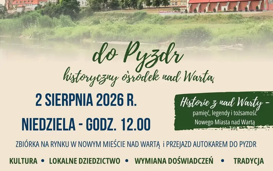 Bezpłatny wyjazd studyjny do Pyzdr – poznaj historię regionu