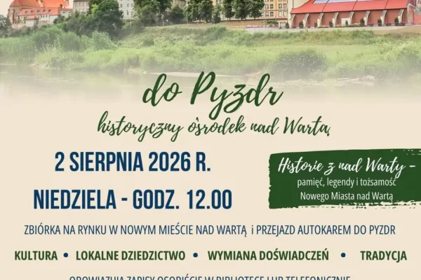 Bezpłatny wyjazd studyjny do Pyzdr – poznaj historię regionu