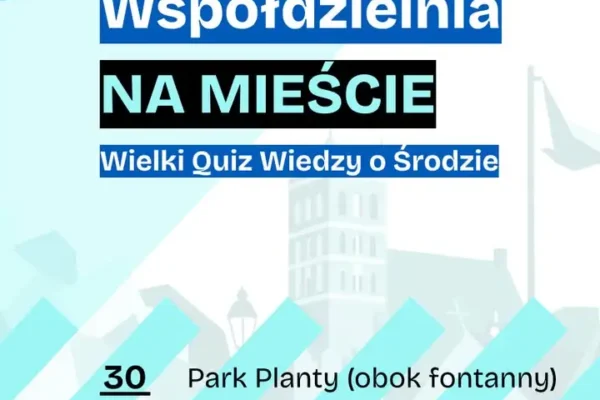 Wielki Quiz Wiedzy o Środzie w Parku Planty – sprawdź swoją wiedzę o mieście