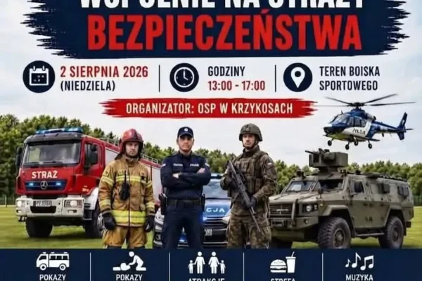 II Piknik Służb Mundurowych w Krzykosach – atrakcje dla całych rodzin