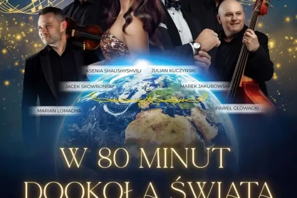 Muzyczna podróż dookoła świata nad jeziorem średzkim 8 sierpnia