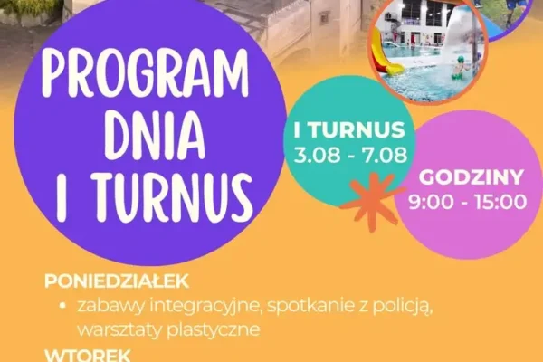 Ruszają półkolonie letnie w Zaniemyślu – plan I turnusu