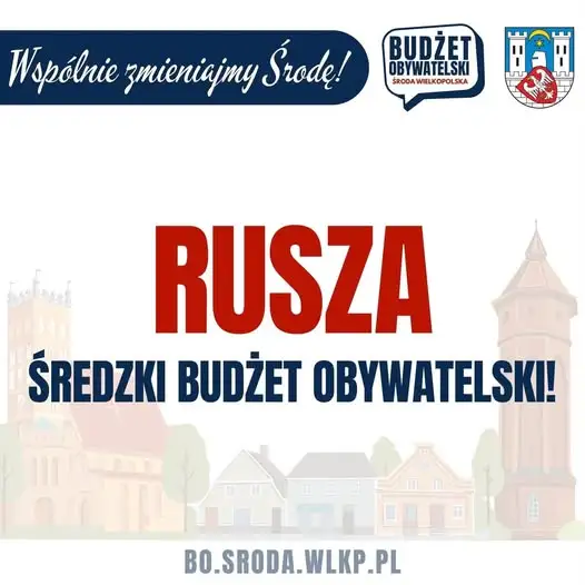 Rusza nabór wniosków do Budżetu Obywatelskiego Gminy Środa Wielkopolska