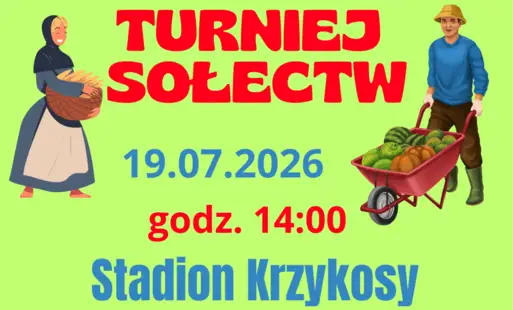 Turniej Sołectw Gminy Krzykosy – 19 lipca na stadionie