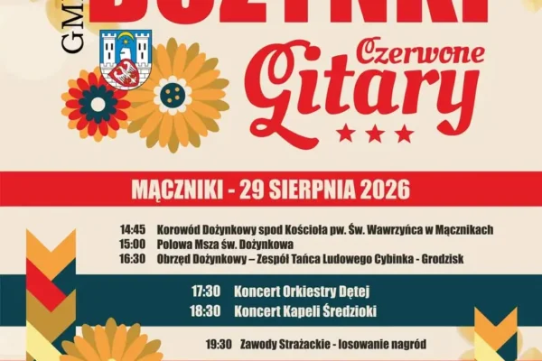 Dożynki Gminne 2026 w Mącznikach – program i atrakcje