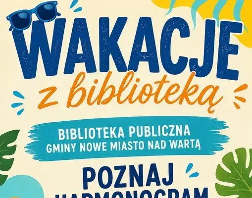 Sierpniowe warsztaty i zajęcia w bibliotekach gminy Nowe Miasto nad Wartą