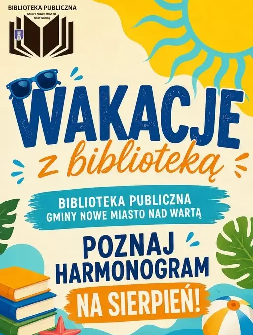 Sierpniowe warsztaty i zajęcia w bibliotekach gminy Nowe Miasto nad Wartą