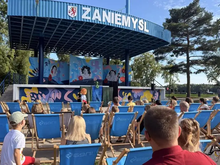 Teatr Forma z „Pinokiem” w Zaniemyślu – rodzinne popołudnie w amfiteatrze