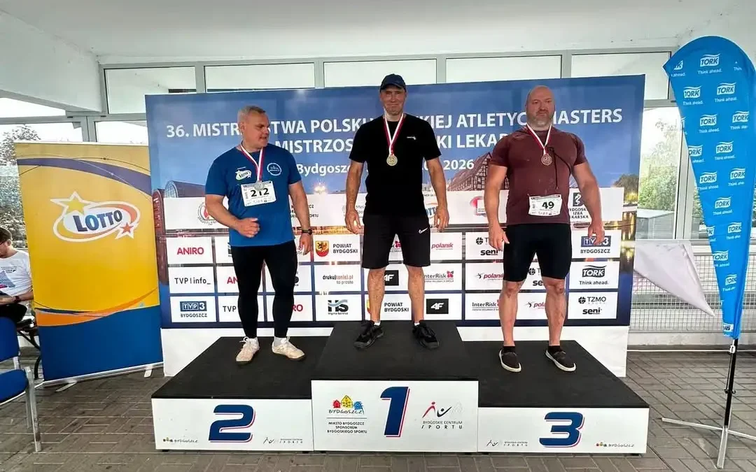Krzysztof Jacków z podwójnym złotem na Mistrzostwach Polski Masters w Bydgoszczy