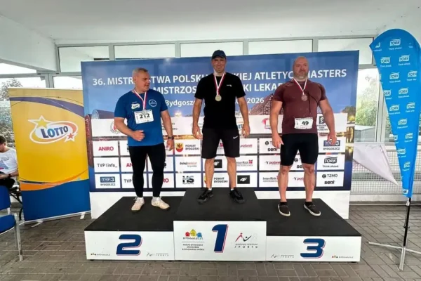 Krzysztof Jacków z podwójnym złotem na Mistrzostwach Polski Masters w Bydgoszczy