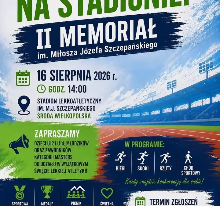 II Memoriał im. Miłosza Józefa Szczepańskiego – sportowe święto w Powiecie Średzkim