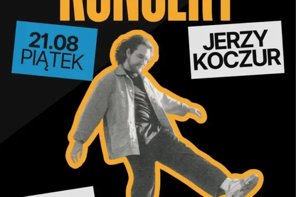 Koncert Jerzego Koczura w Amfiteatrze w Zaniemyślu – 21 sierpnia