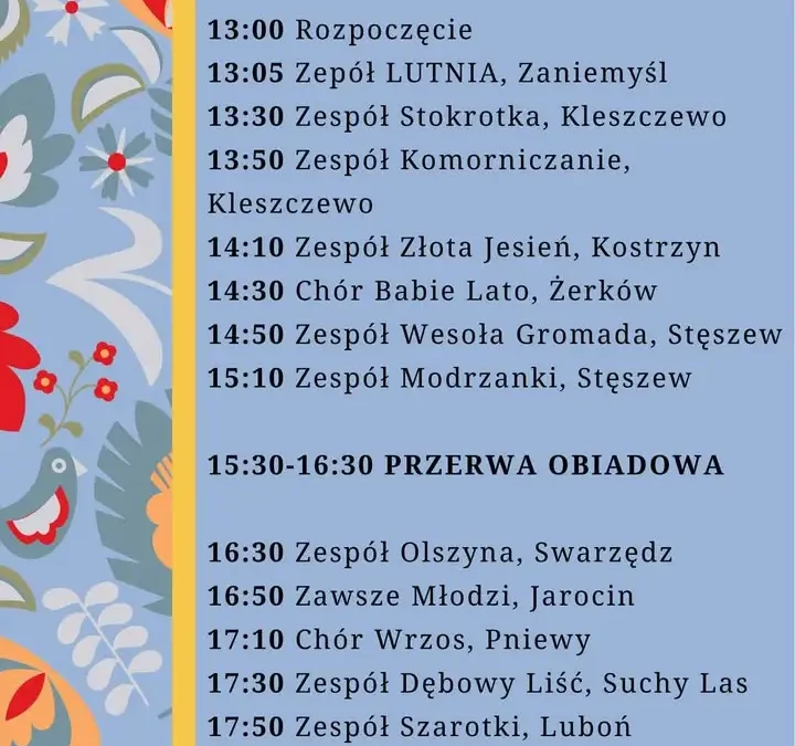 Zaniemyska Biesiada 2026: Muzyczne święto w amfiteatrze już w niedzielę