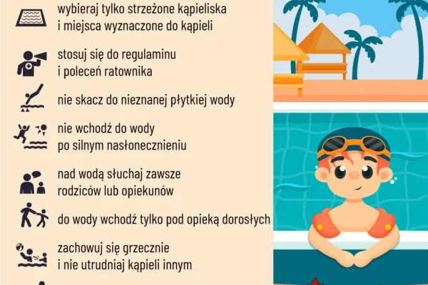 Bezpieczne wakacje nad wodą – zasady, które mogą uratować życie