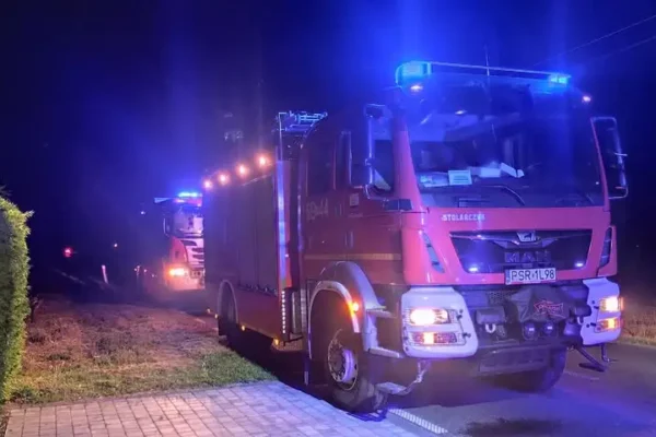 Czujka czadu w Boguszynie – interwencja strażaków zakończona bez zagrożeń