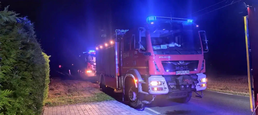 Czujka czadu w Boguszynie – interwencja strażaków zakończona bez zagrożeń